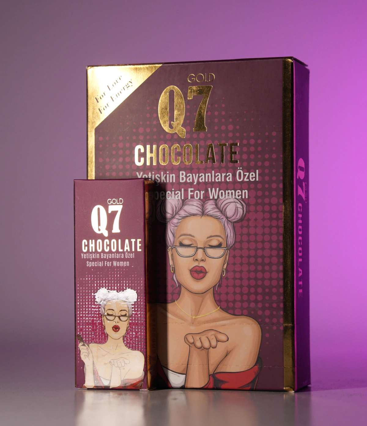 Q7 Zlatna prirodna turska čokolada sa epimedijumom za žene #2