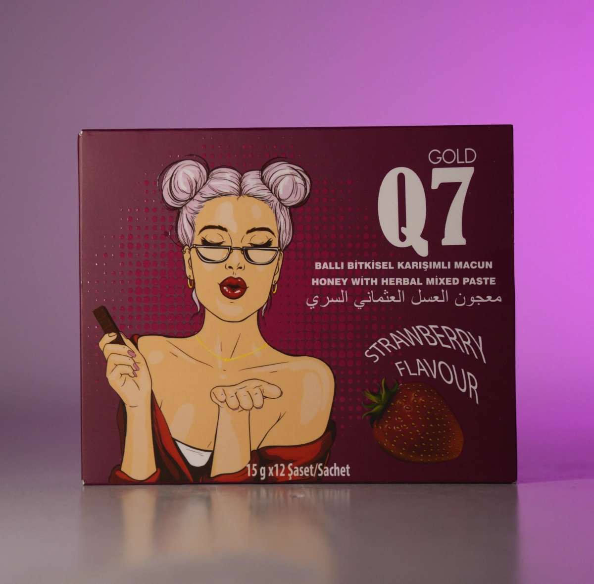 Q7 Seksualni tonik za žene – Epimedijum pasta sa ukusom jagode #3