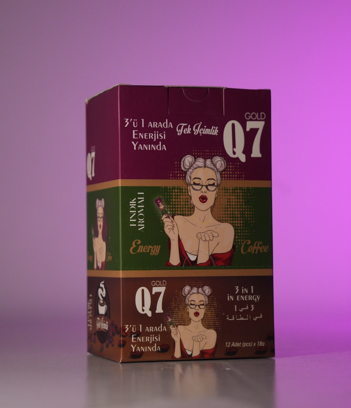 Q7 Kafa 3 u 1 sa lešnikom (za žene)